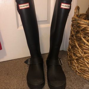 Hunter Rain Boots, Size 7/7.5